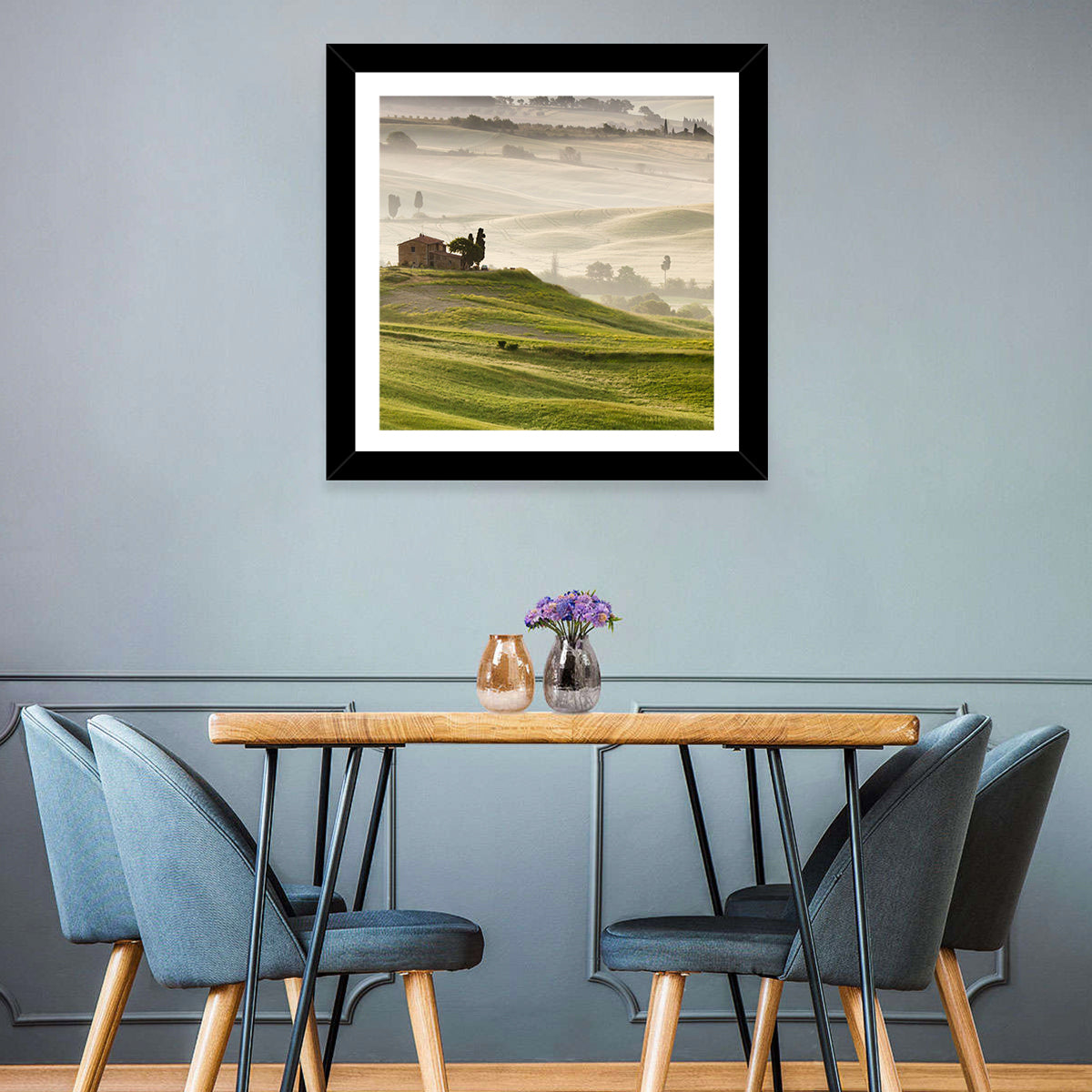Foggy Tuscany Wall Art
