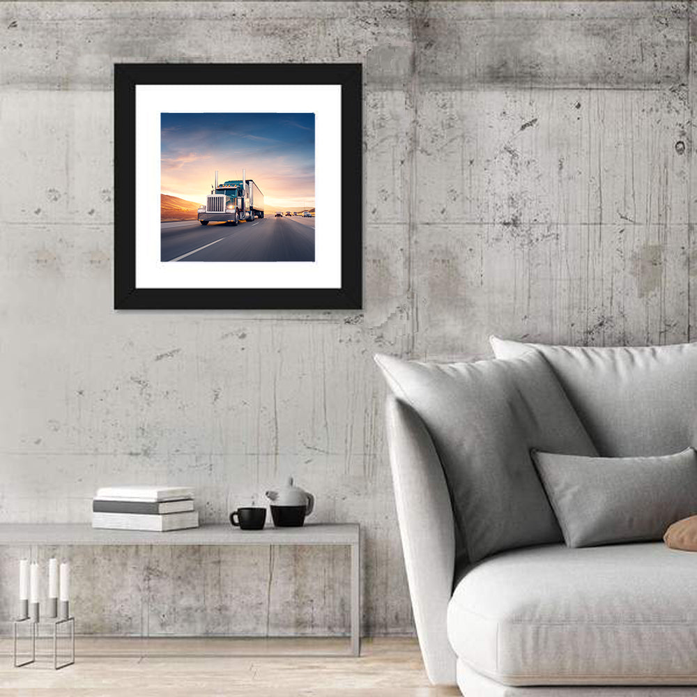 Modern Truck Wall Art