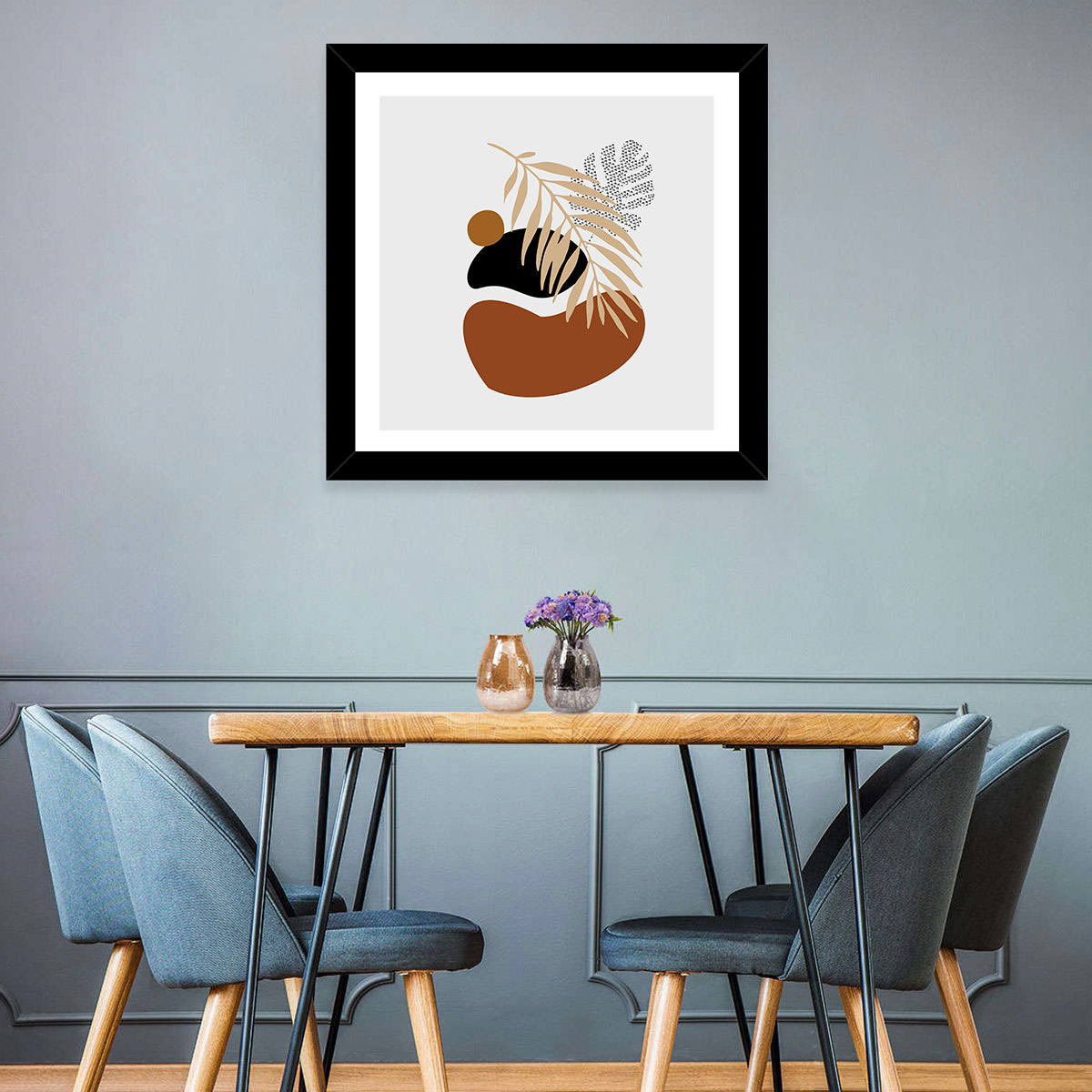 Tropical Stones Minimalist Wall Art