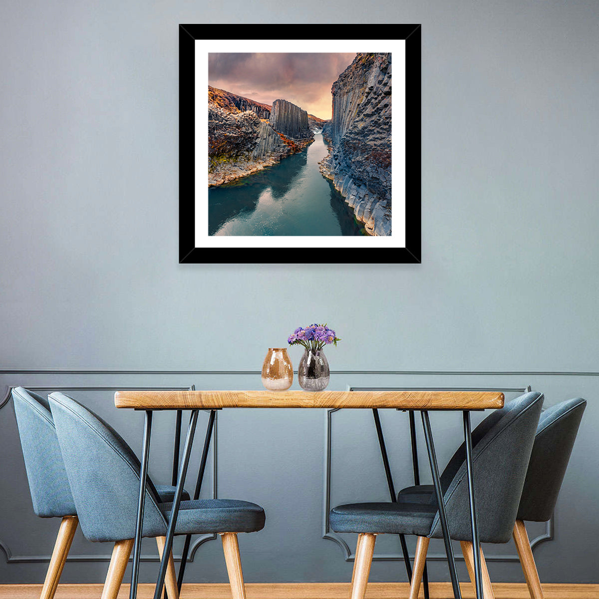 Studlagil Canyon Wall Art