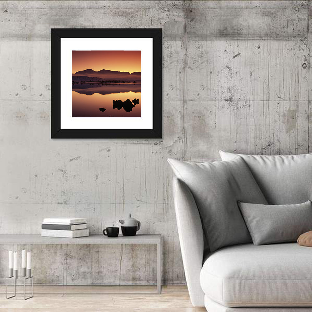 Mono Lake at Twilight Wall Art