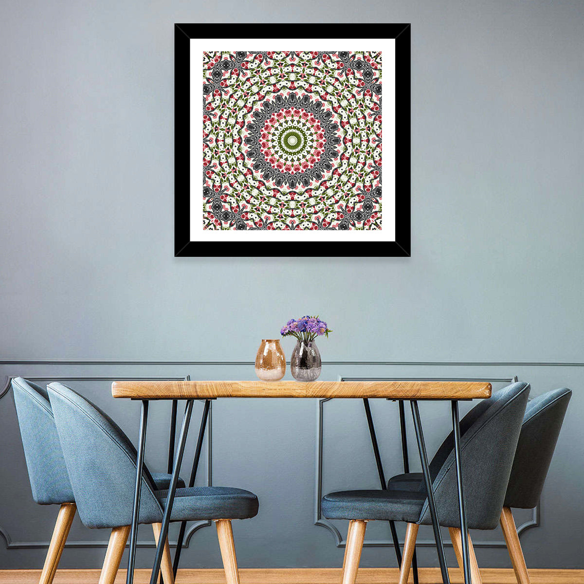 Mosaic Mandala Wall Art