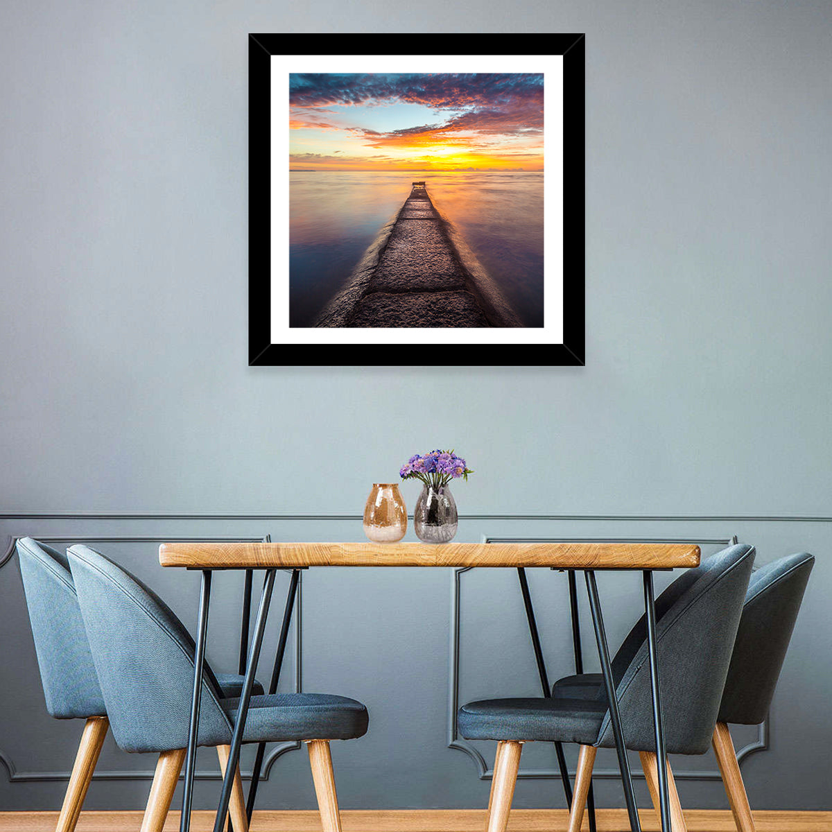 Sea Stone Pier Wall Art