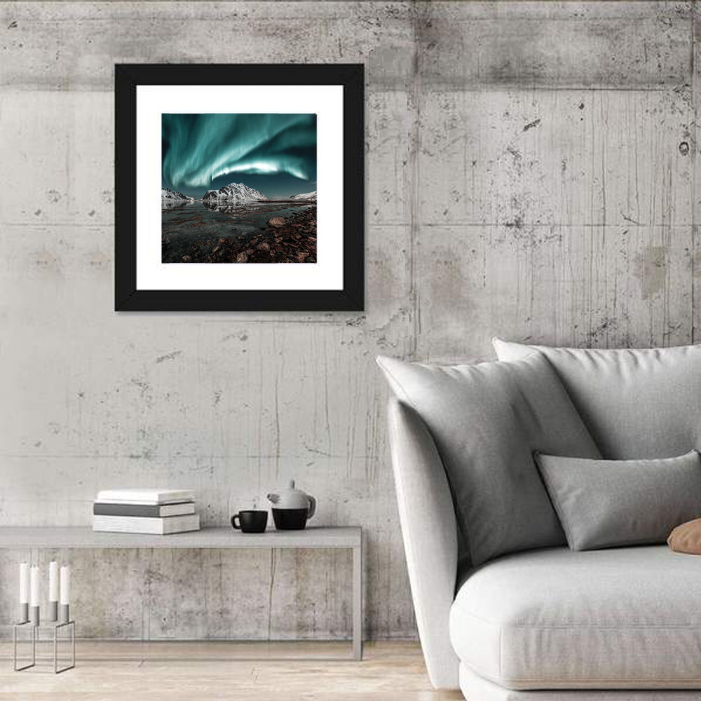 Lofoten Northern Lights Wall Art