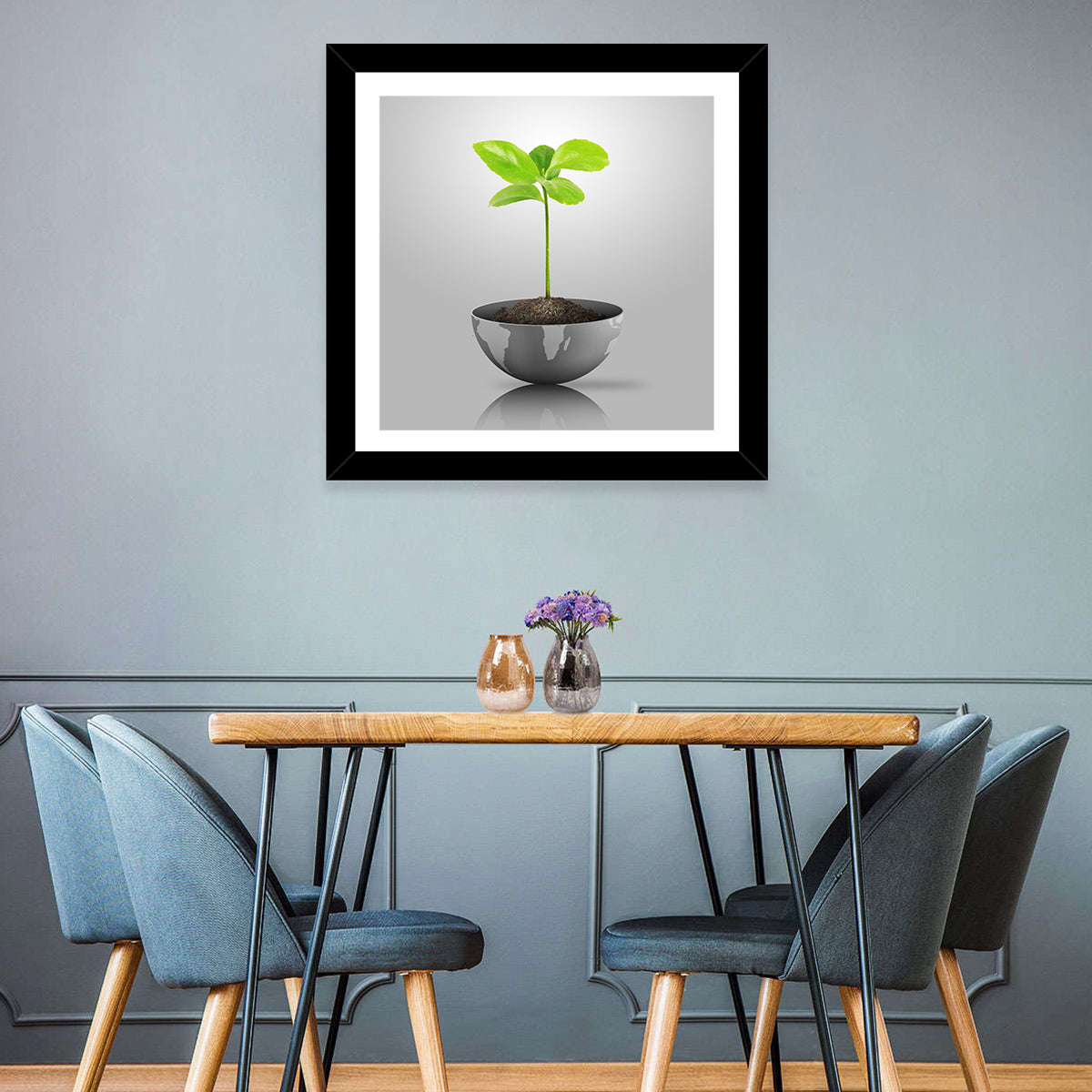 Grow a Plant Concept Wall Art