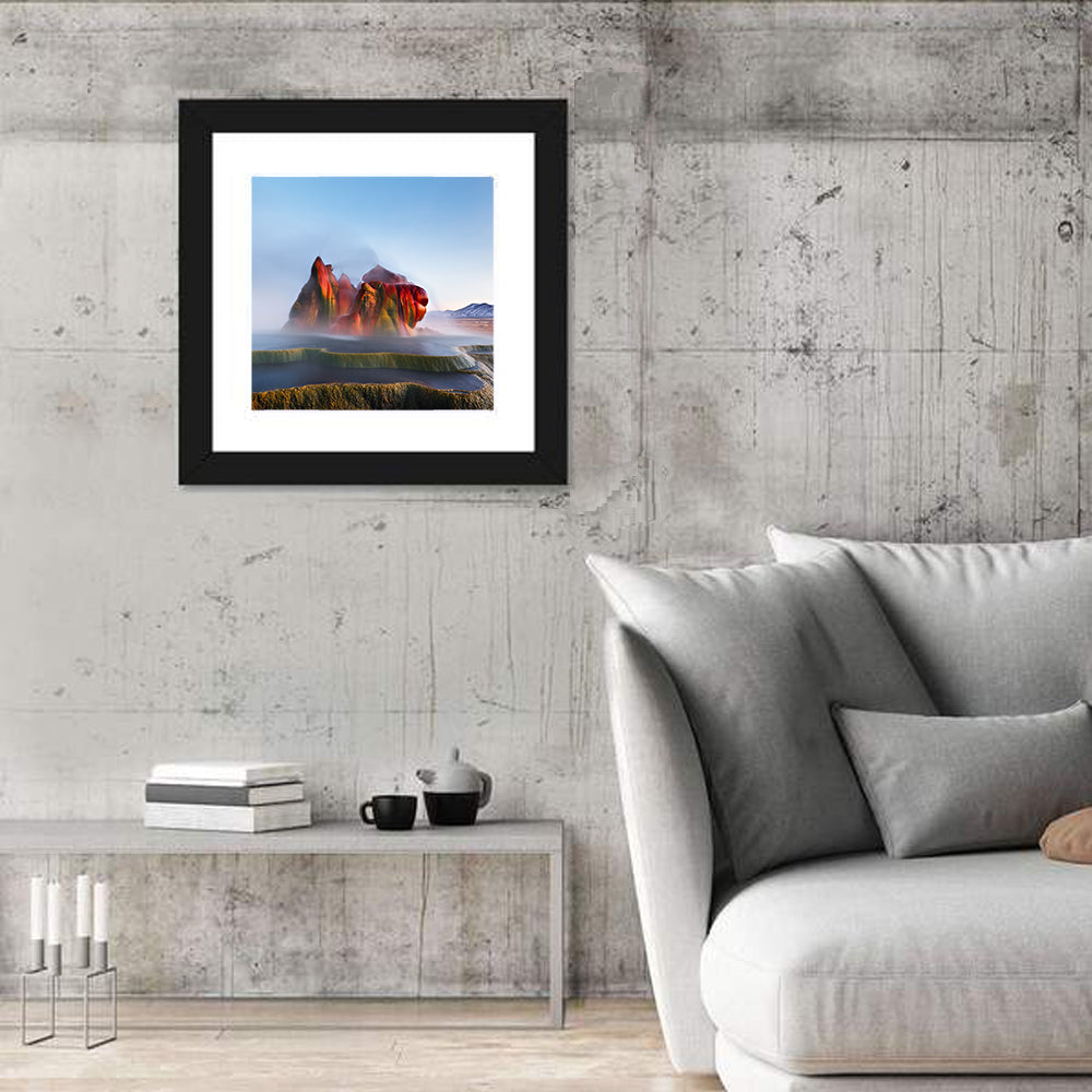 Fly Geyser Nevada Wall Art