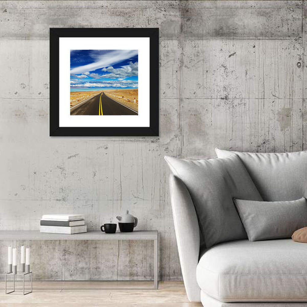 Road To Viedma Lake Wall Art