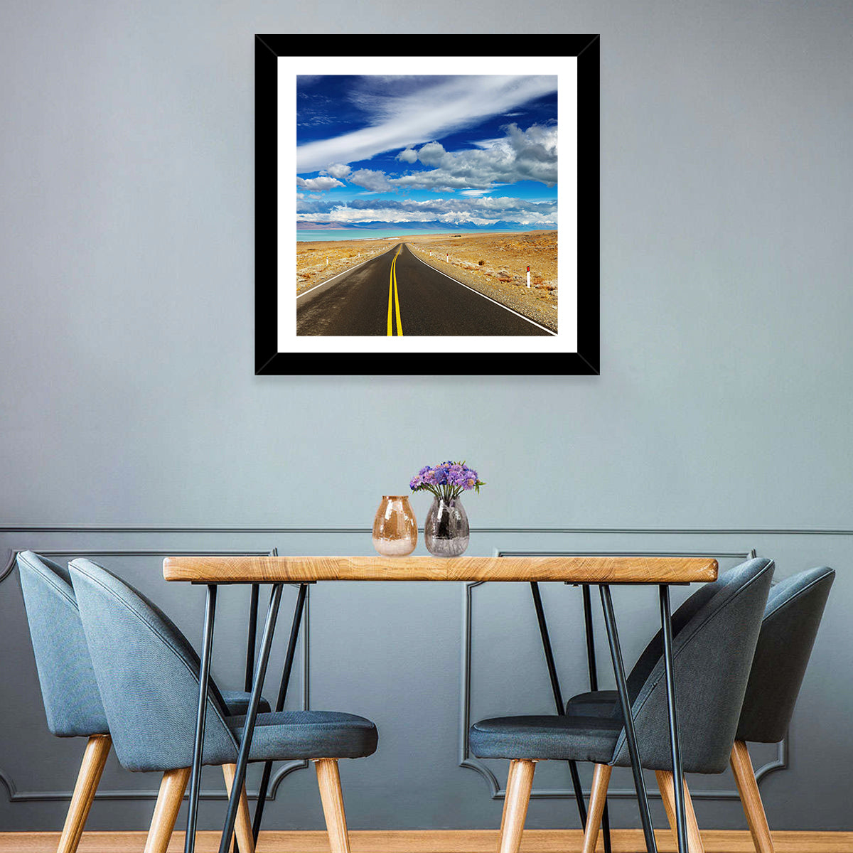 Road To Viedma Lake Wall Art