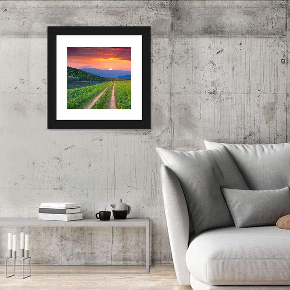 Pathway & River Wall Art