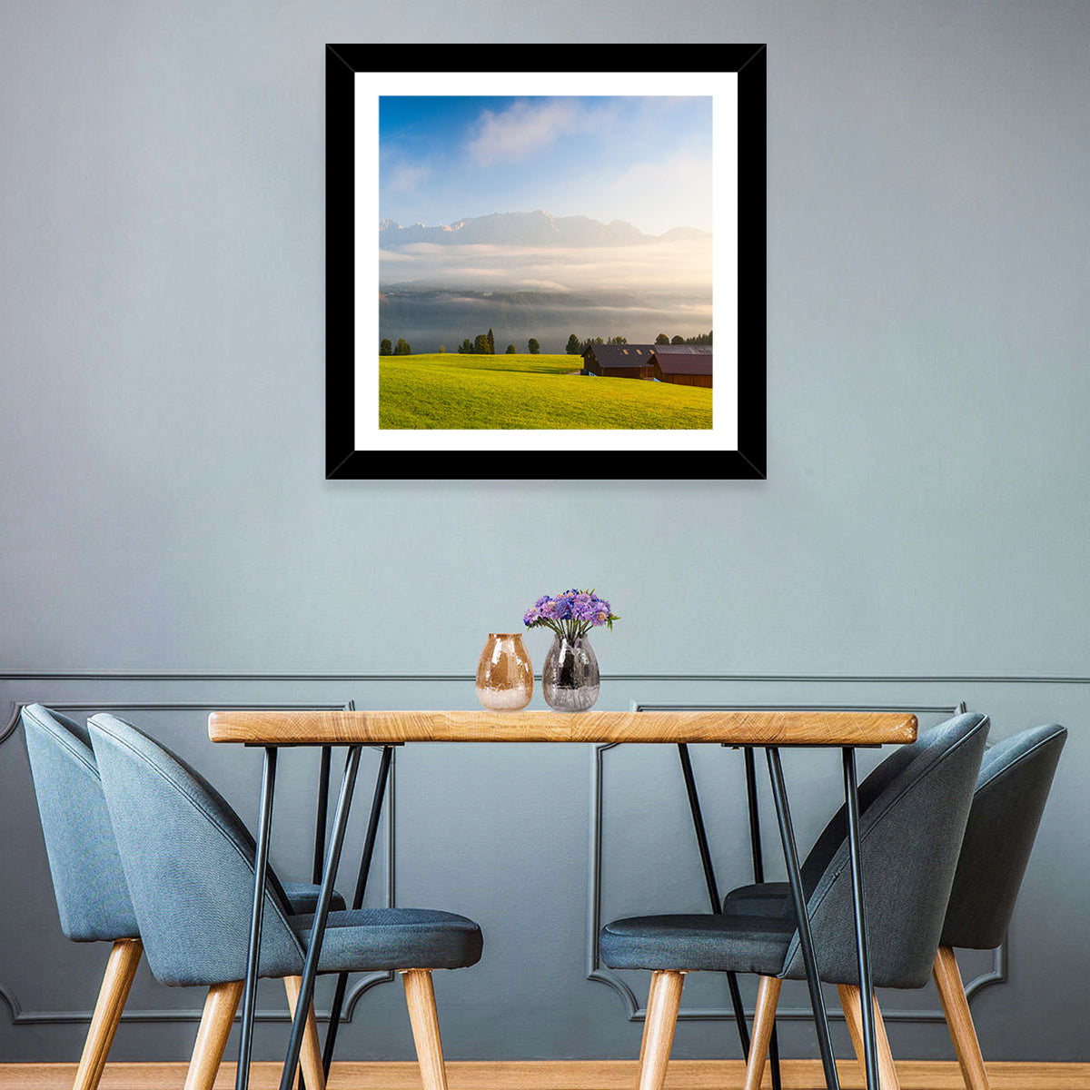 Mountain Clouds Wall Art