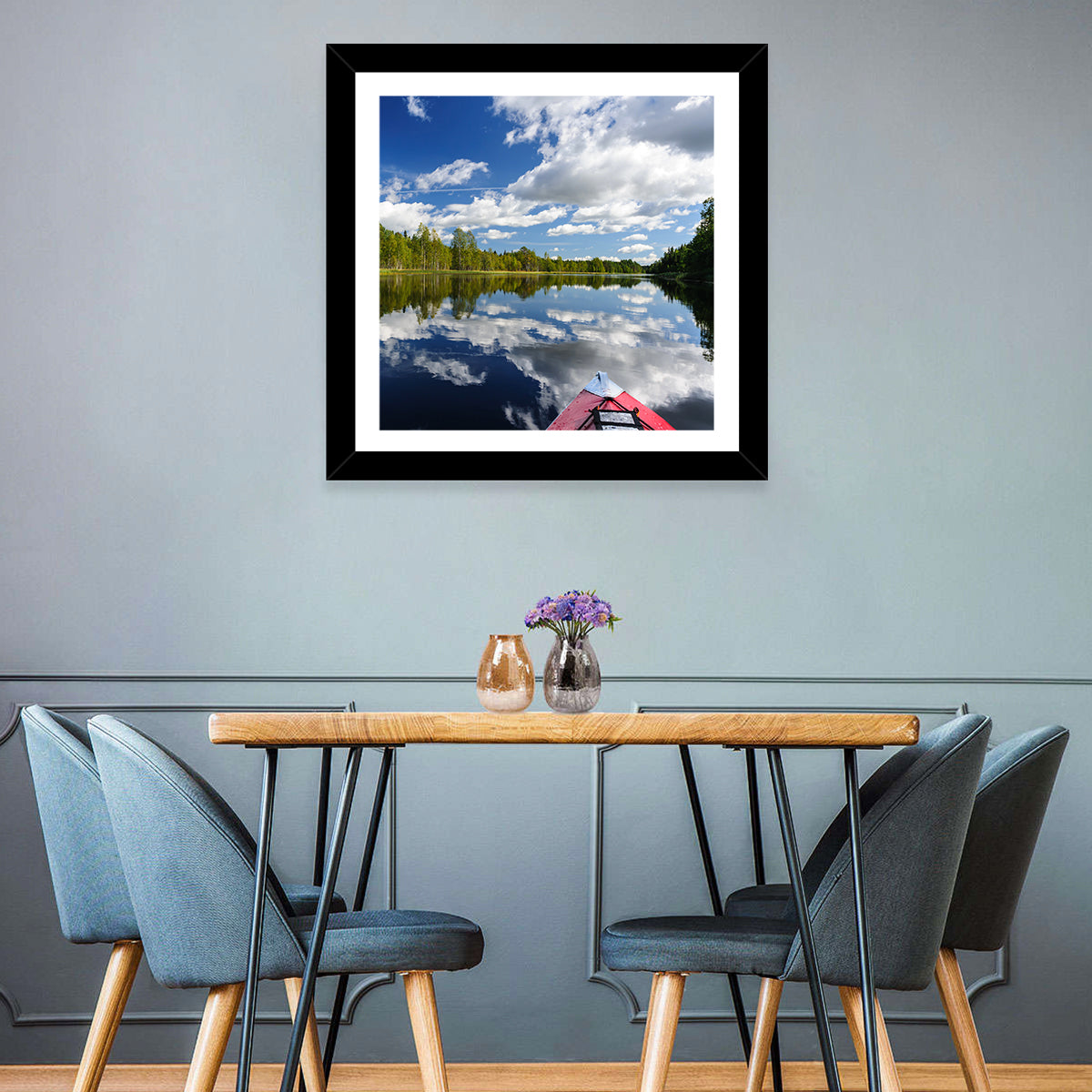 Kayaking In The Karelia Wall Art
