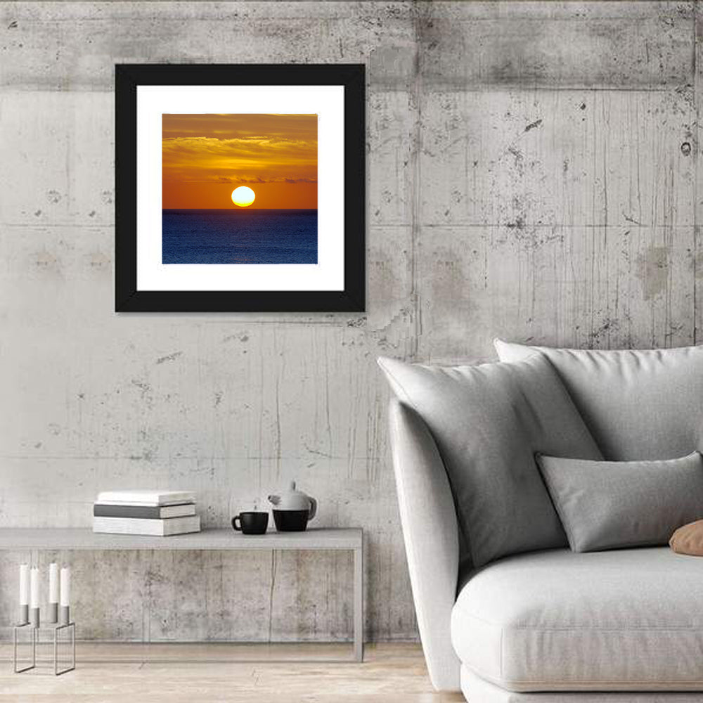 Pacific Ocean Sunrise Wall Art