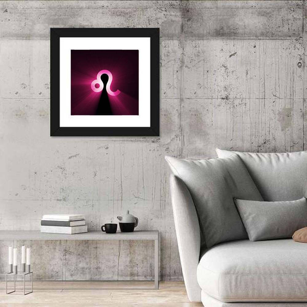 Leo Symbol Wall Art