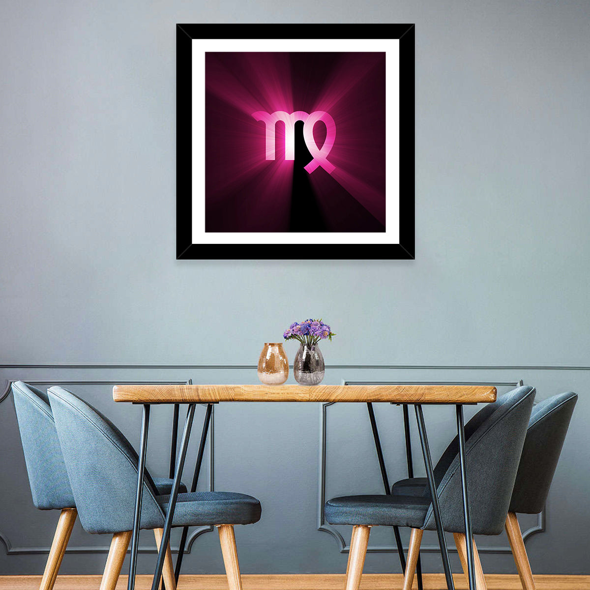 Virgo Symbol Wall Art