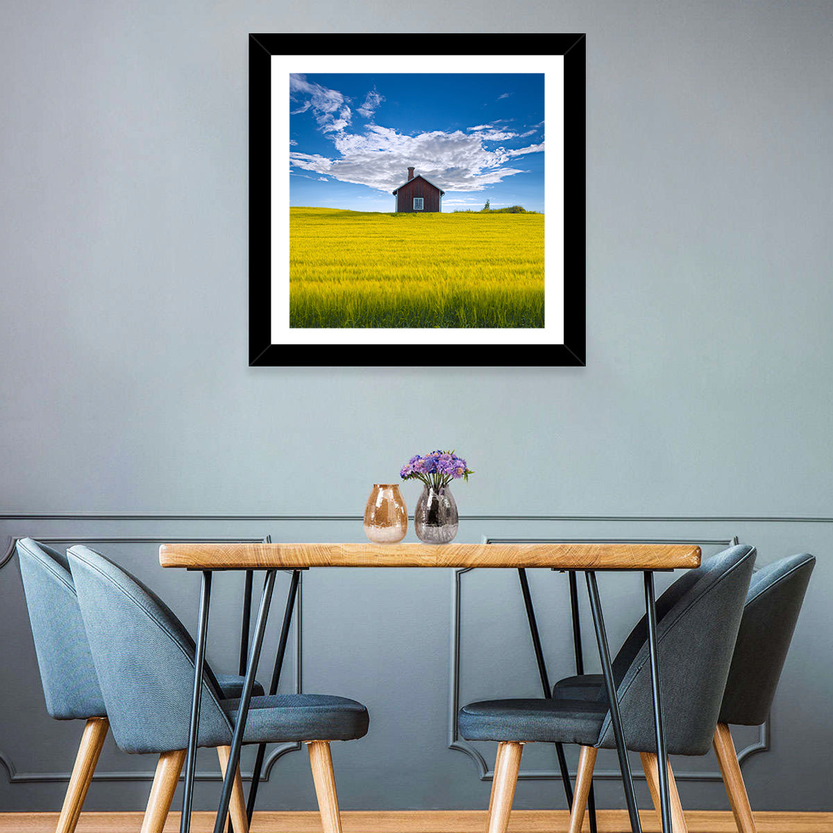 Barn House Wall Art