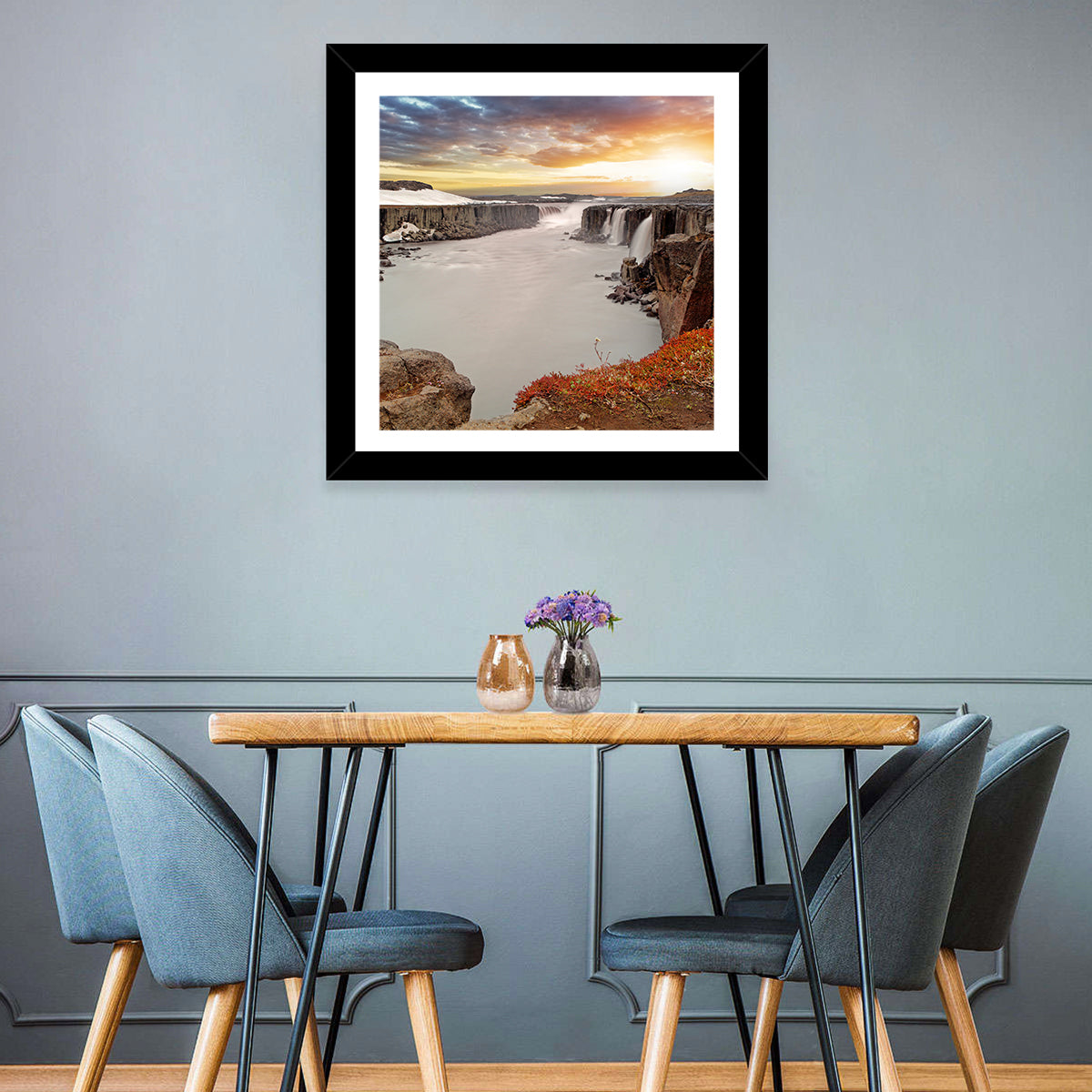 Selfoss Waterfall Wall Art