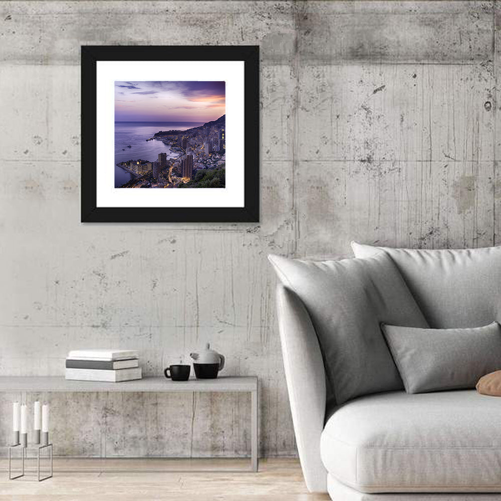Monte Carlo City Wall Art