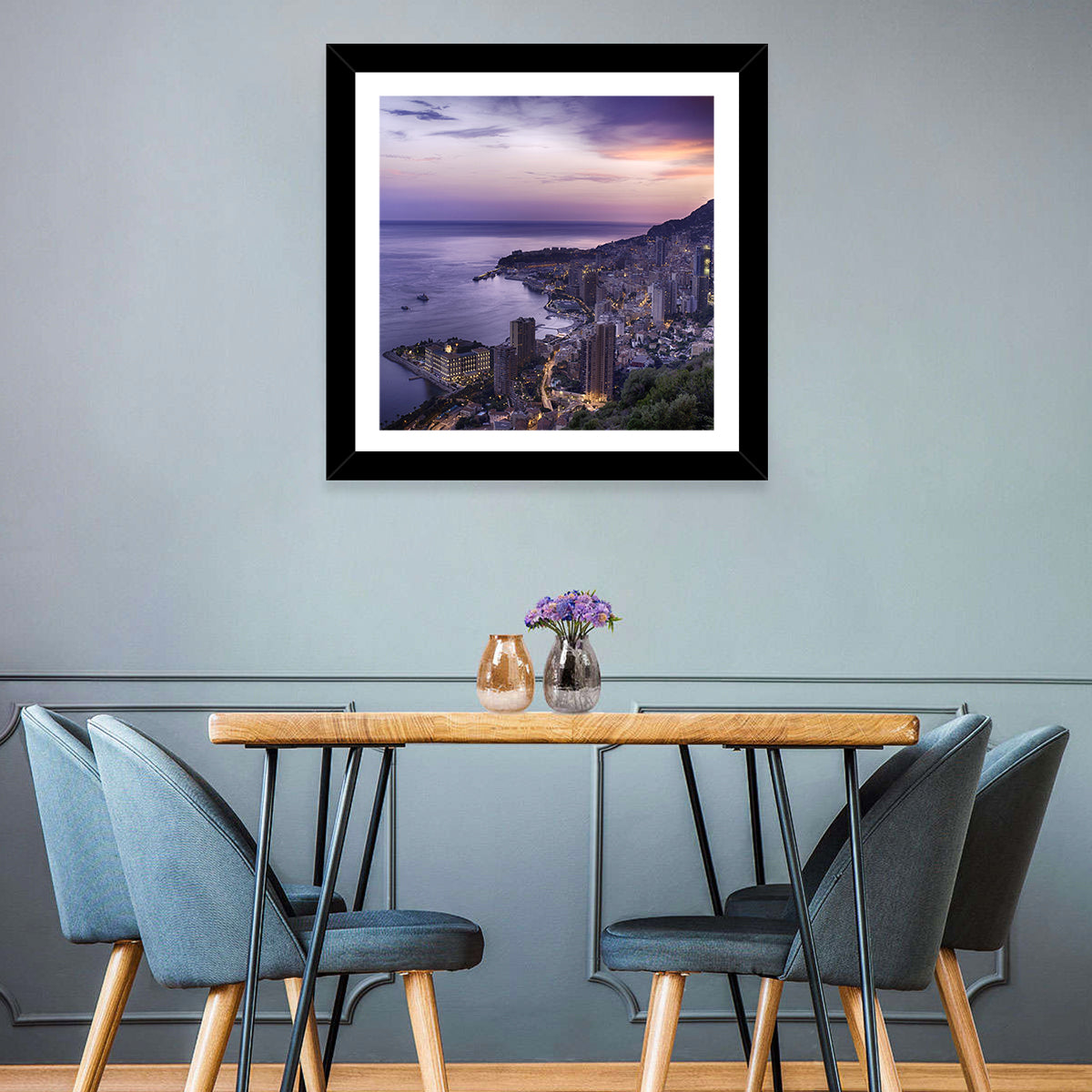 Monte Carlo City Wall Art