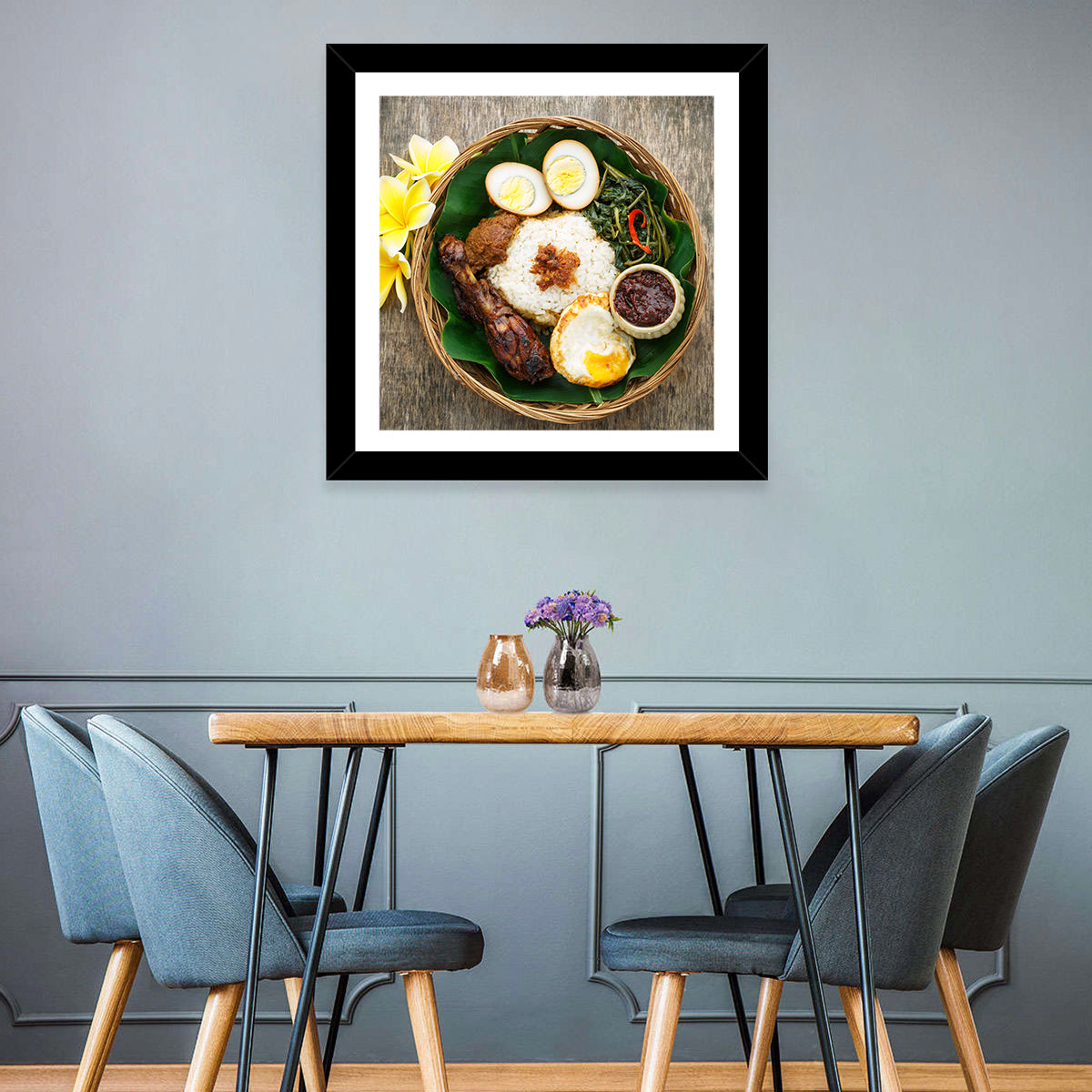 Nasi Campur Dish Wall Art