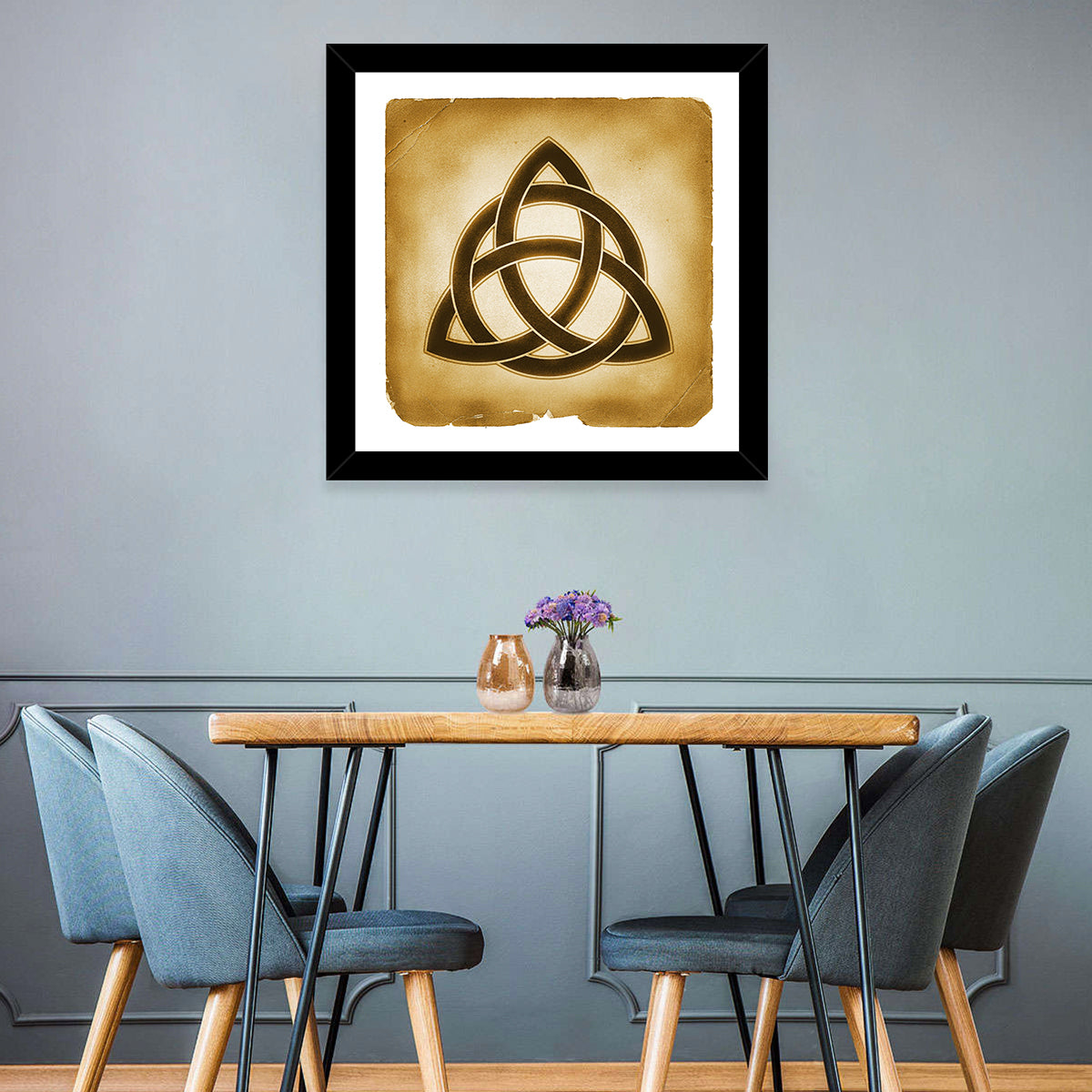 Trinity Knot Symbol Wall Art