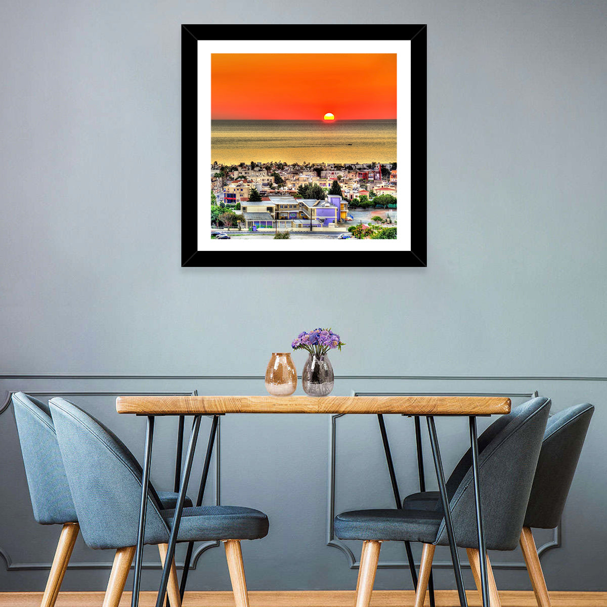 Paphos Sunset Wall Art