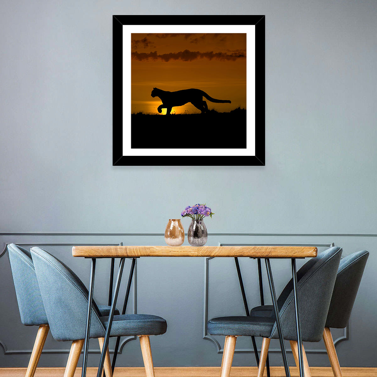 Wild Cougar Wall Art