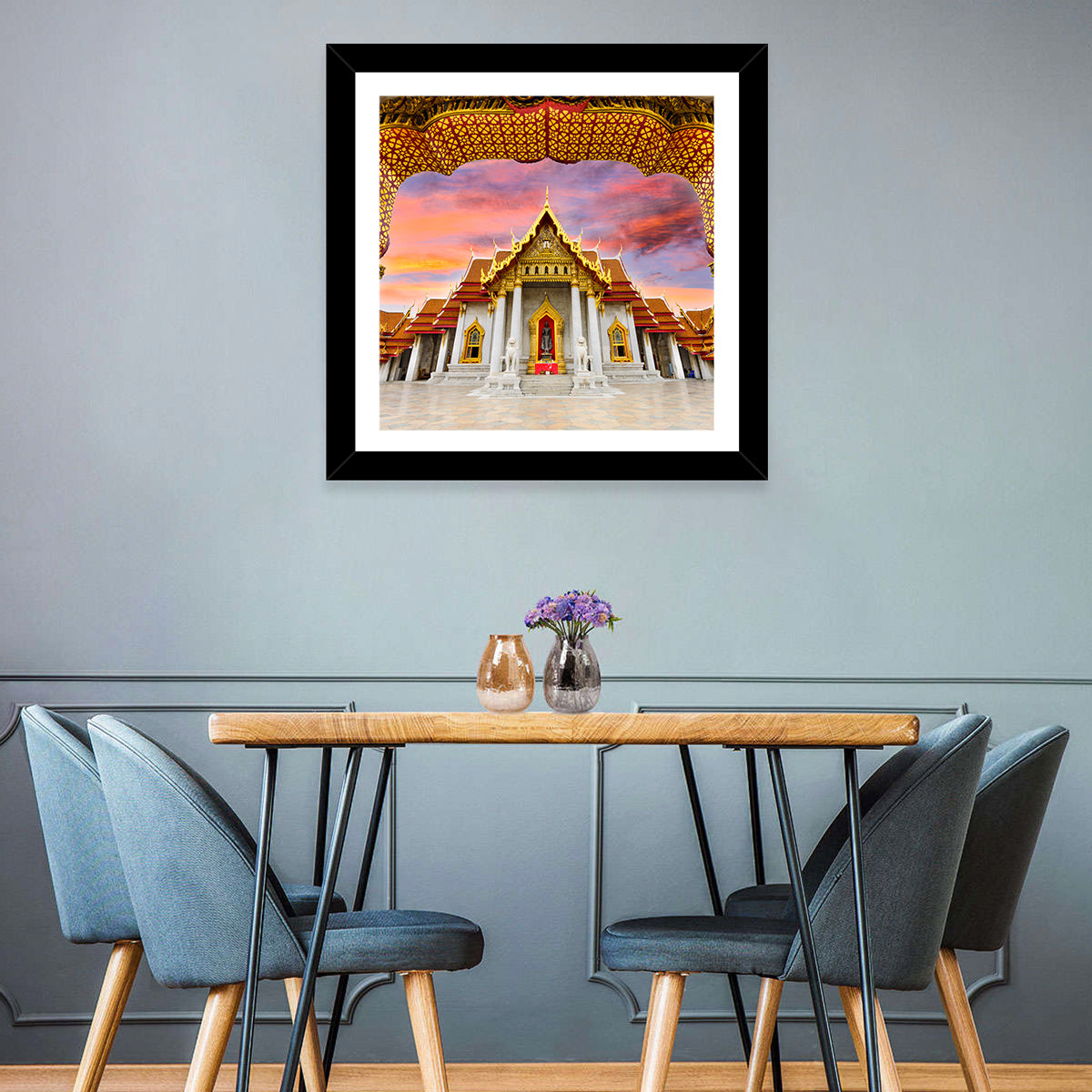 Marble Temple Wall Art