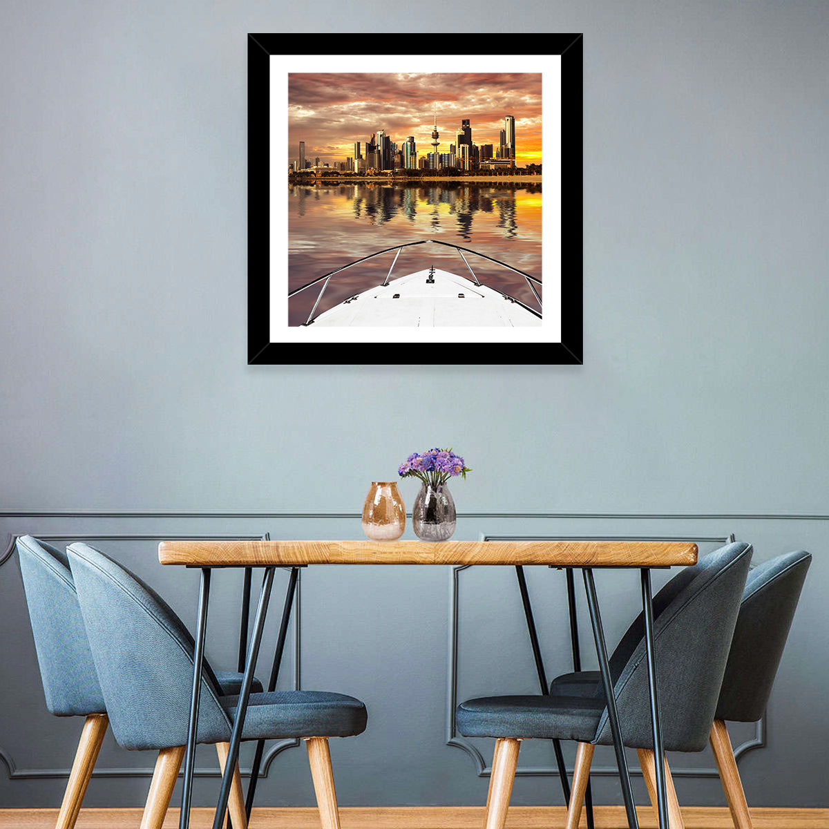 Kuwait Skyline Wall Art