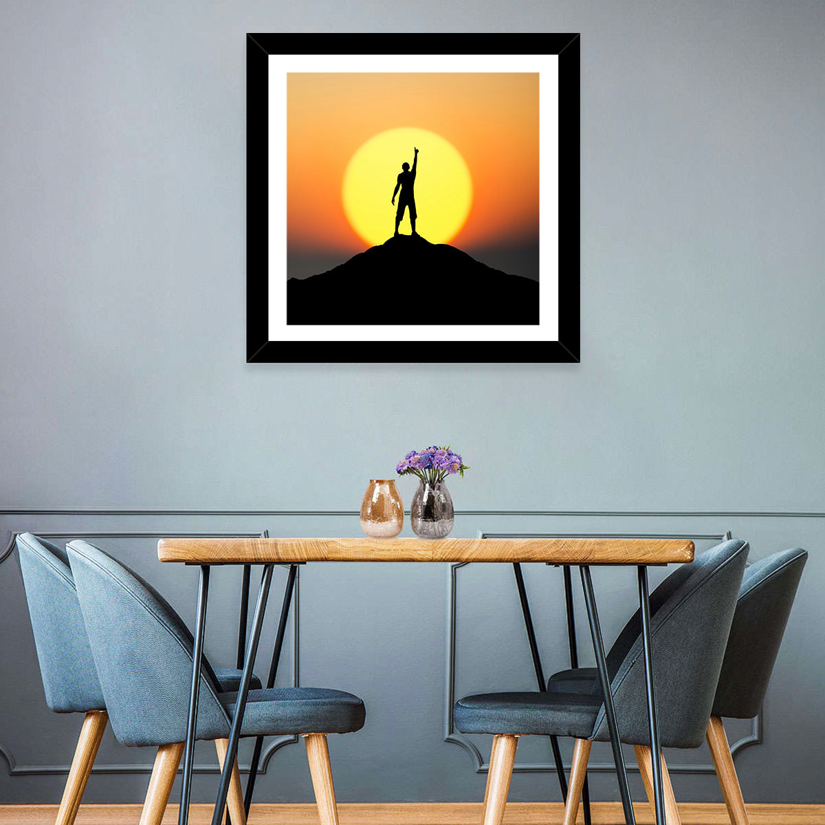 Champion Silhouette Wall Art