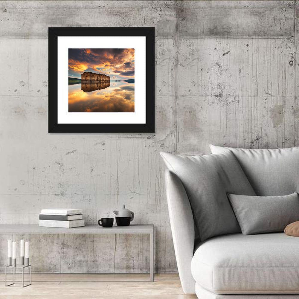 Jrebchevo Dam Church Wall Art