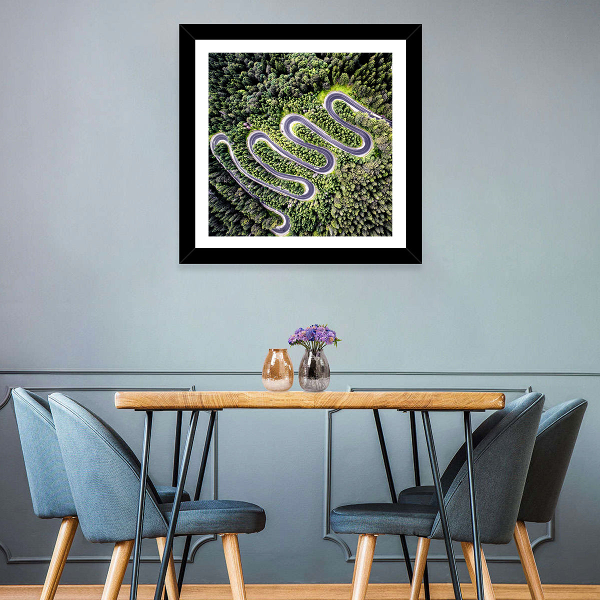 Curvy Road Wall Art