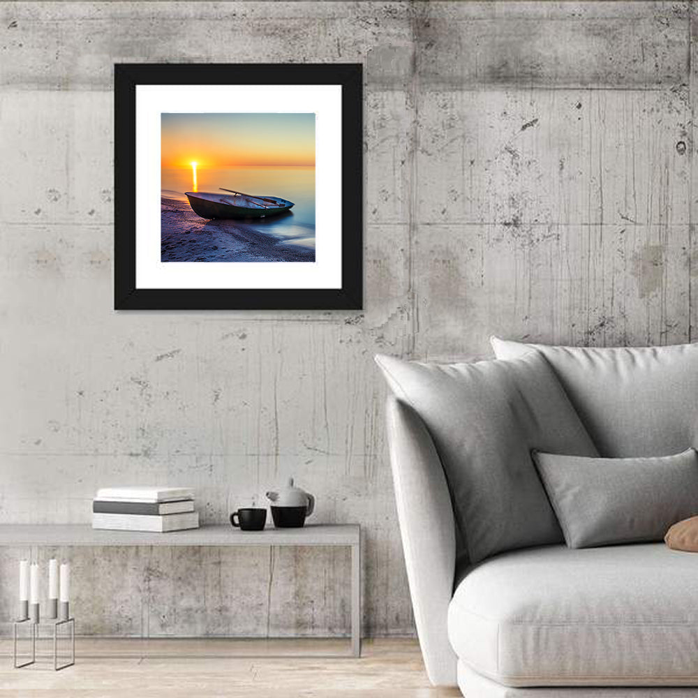 Fishing Boat & Seascape Wall Art