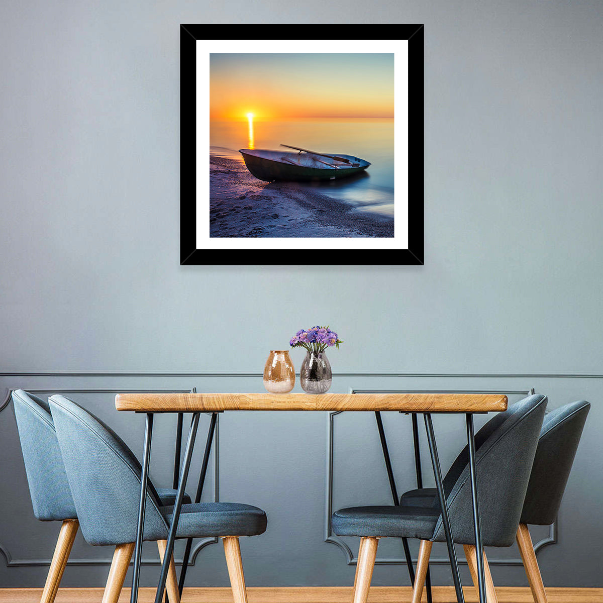 Fishing Boat & Seascape Wall Art