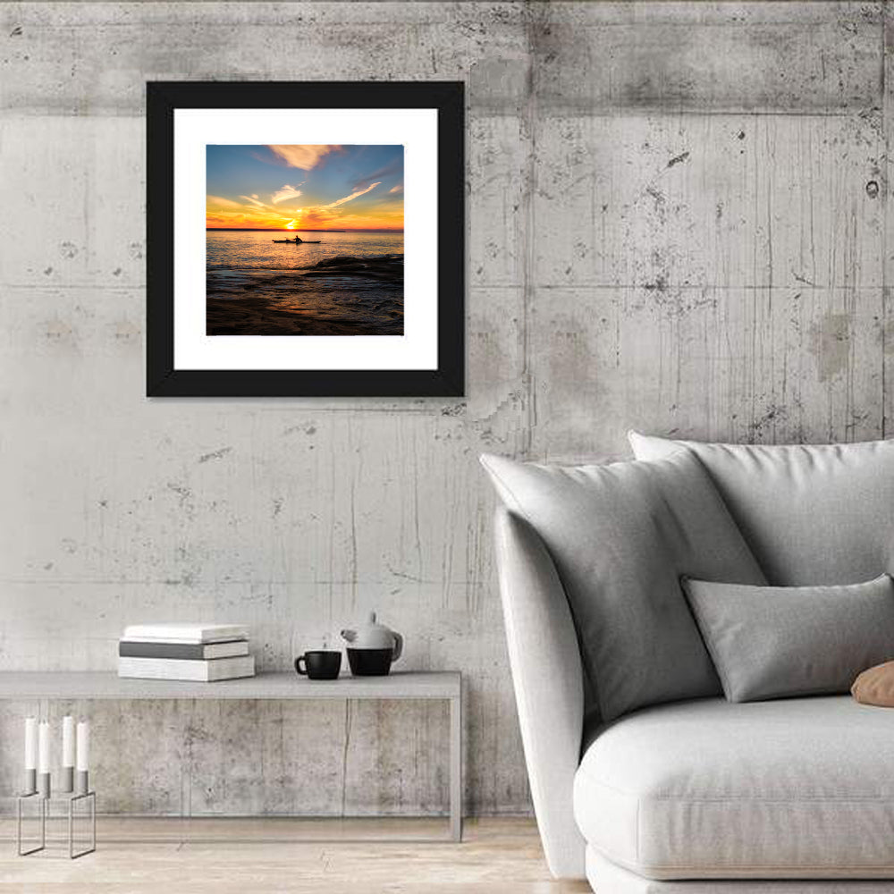 Lake Superior Sunset Wall Art