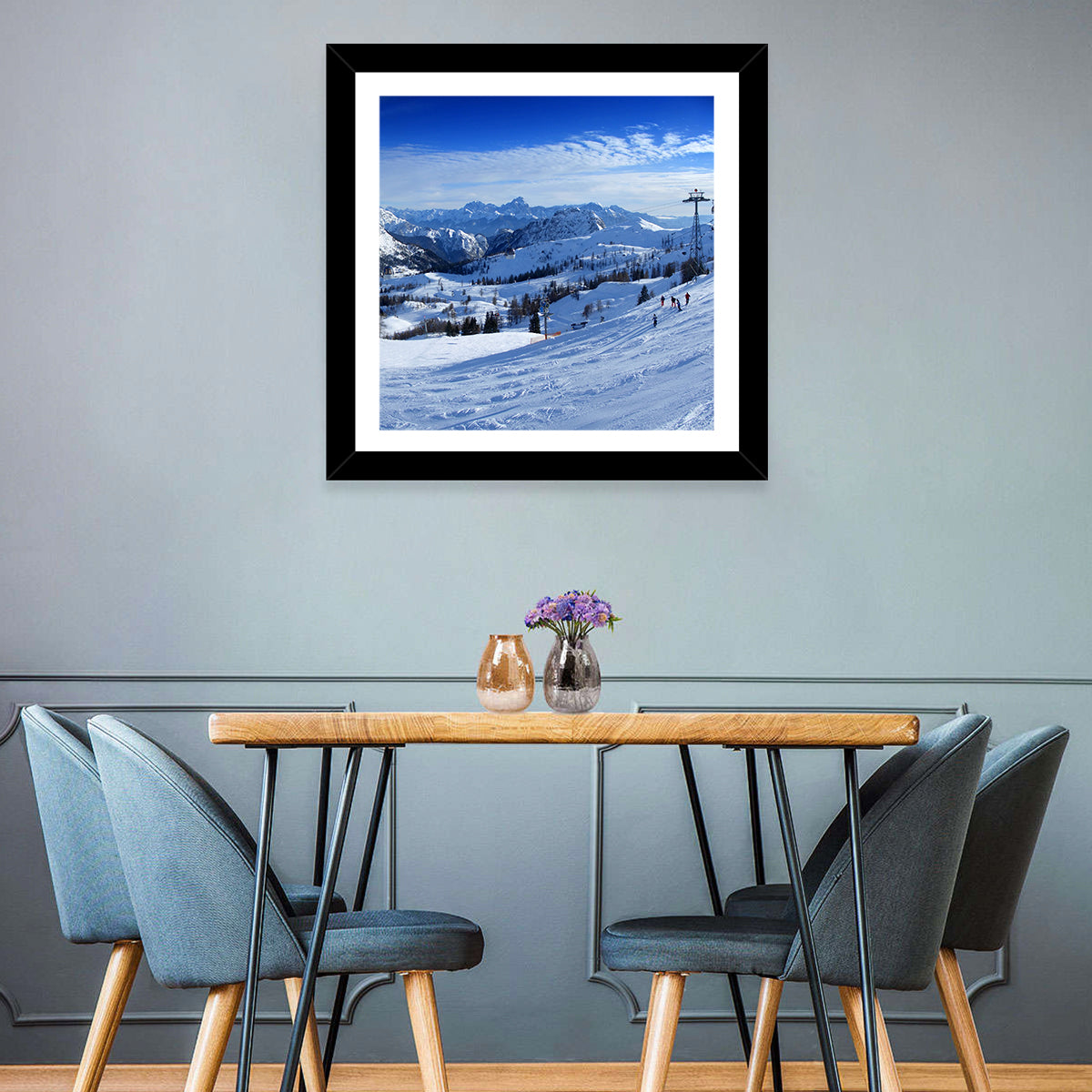 Nassfeld Ski Resort Wall Art