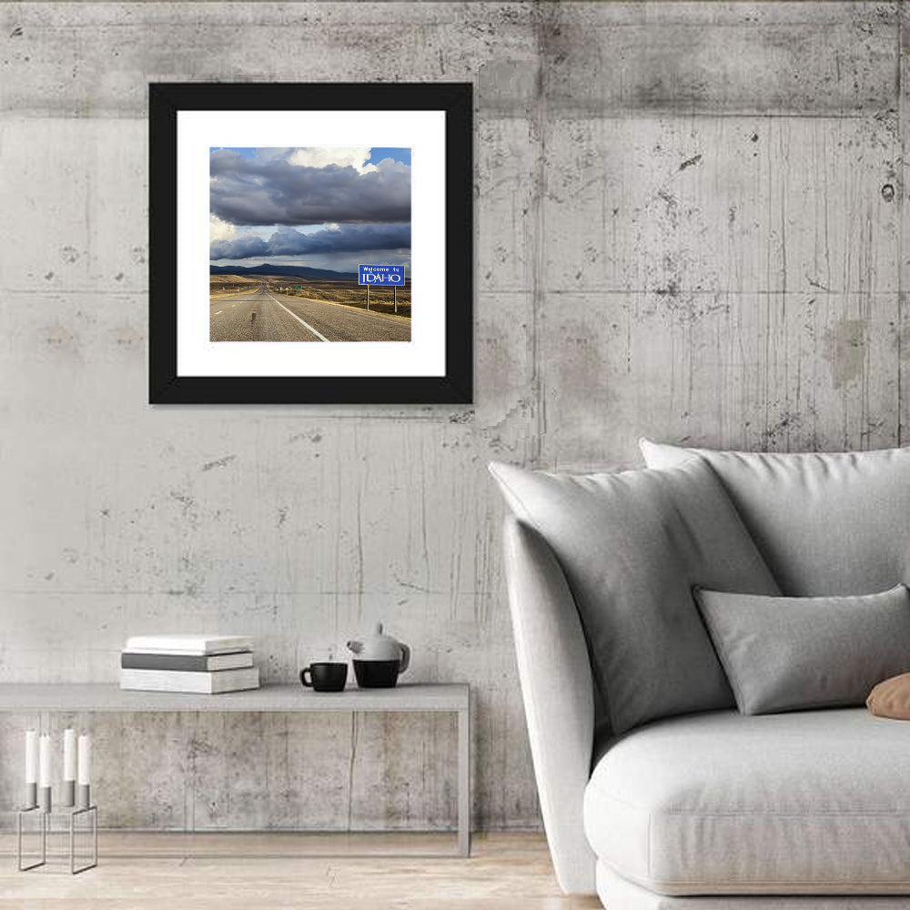 Idaho Highway Wall Art