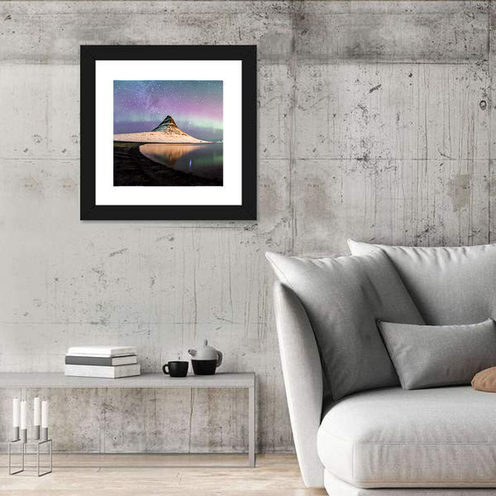 Kirkjufell & Milky Way Wall Art