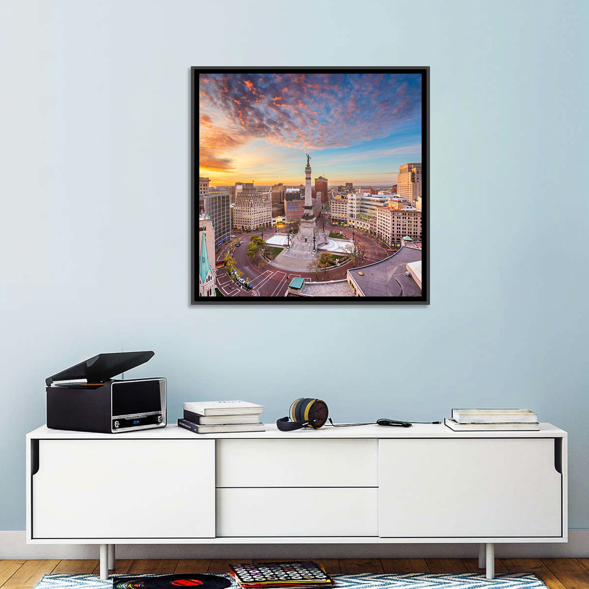 Indianapolis Downtown Wall Art