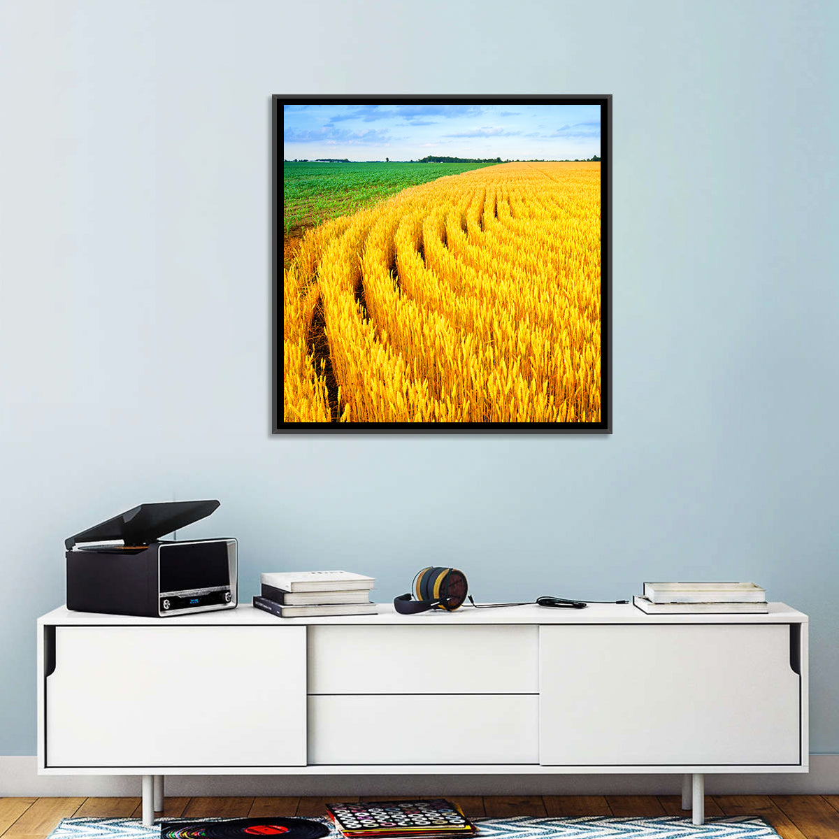 Wheat Field Wall Art