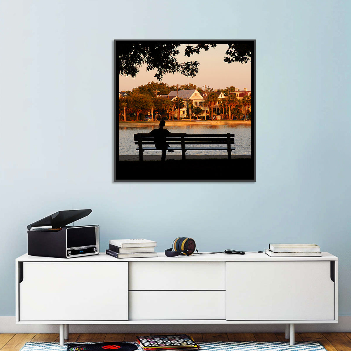 Colonial Lake Wall Art