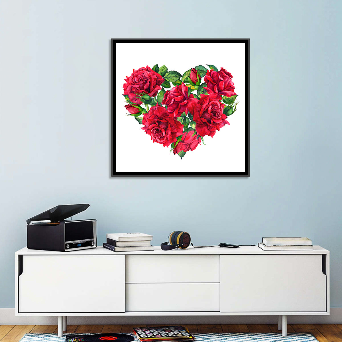 Floral Heart Wall Art