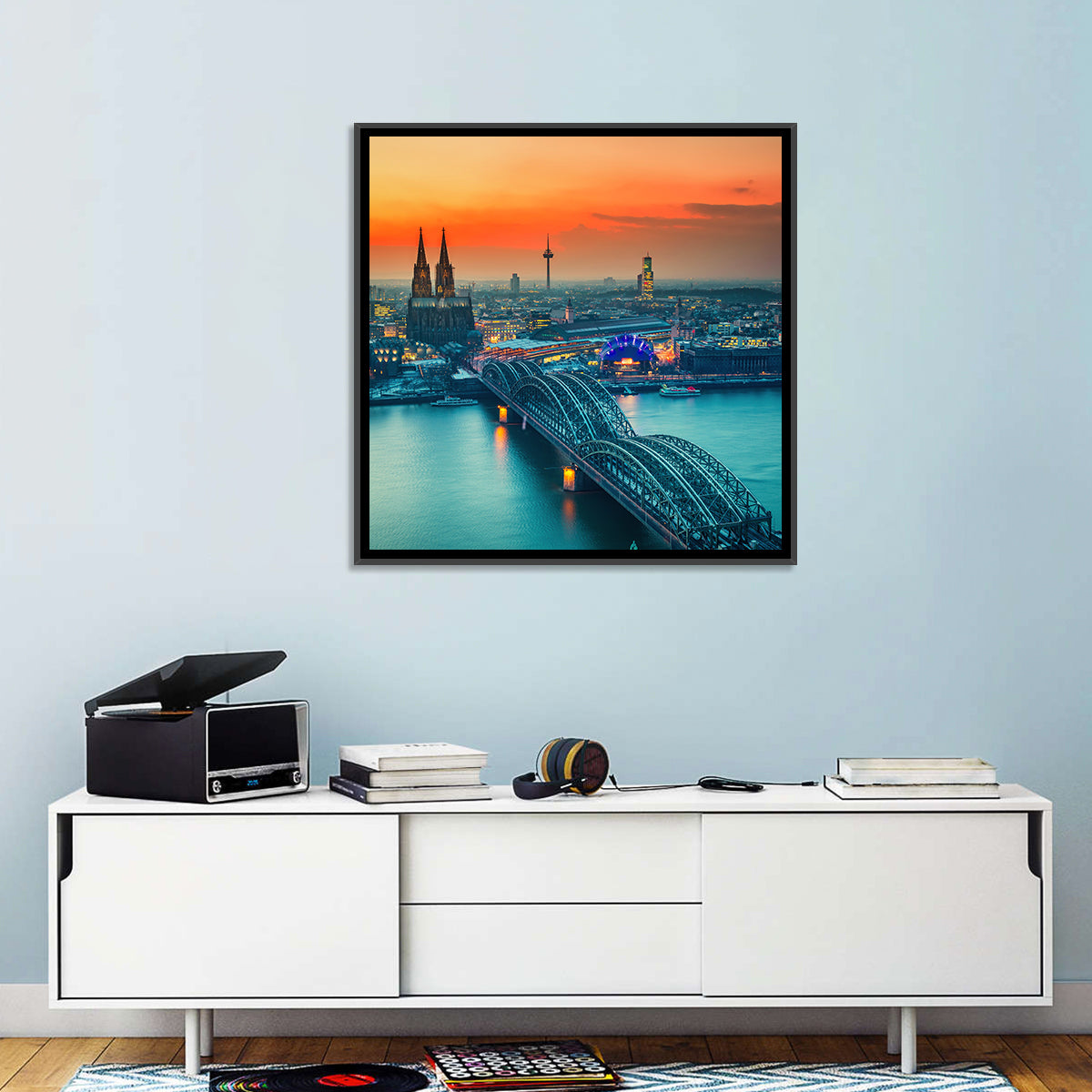 Hohenzollern Bridge Wall Art