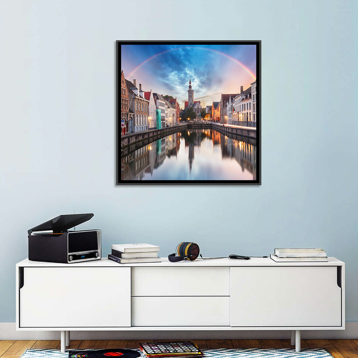 Bruges Canal Wall Art