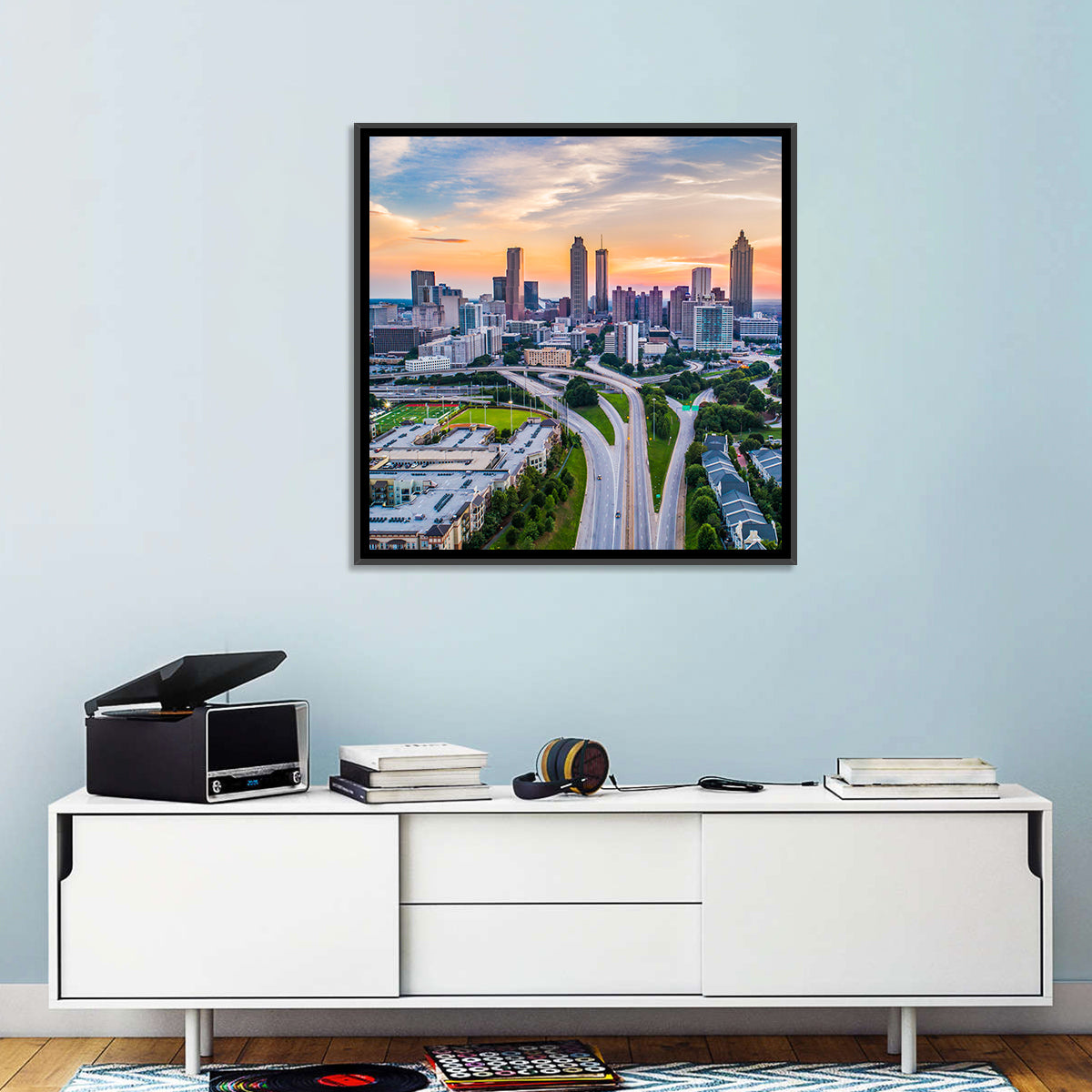 Atlanta Downtown Wall Art
