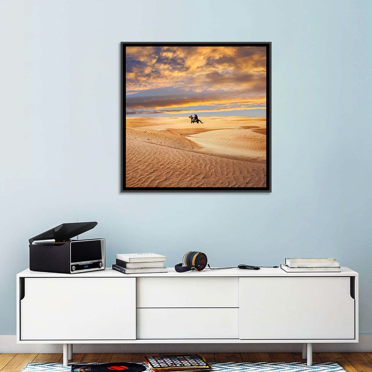 Sahara Desert Rider Wall Art