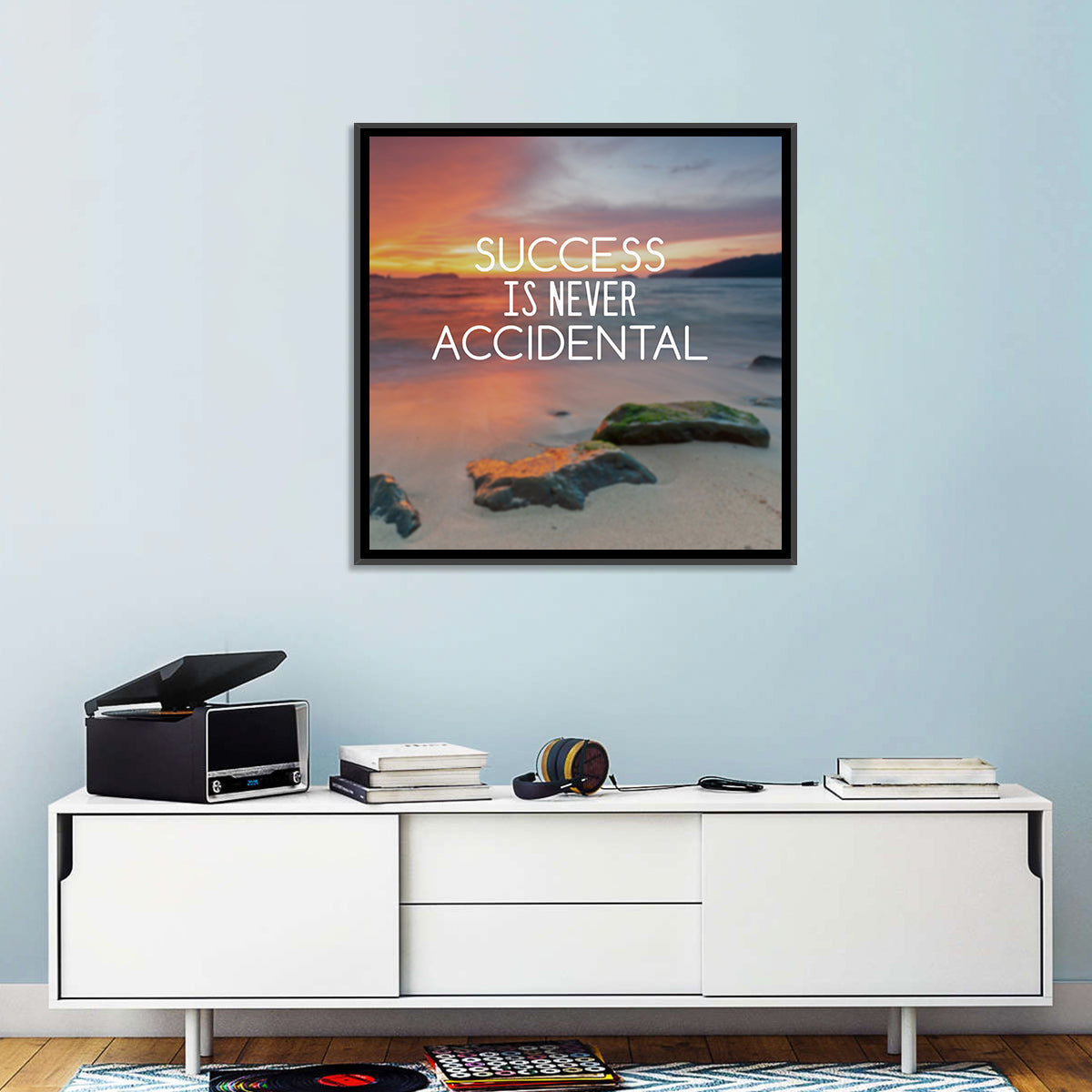 Success is No Accident Wall Art