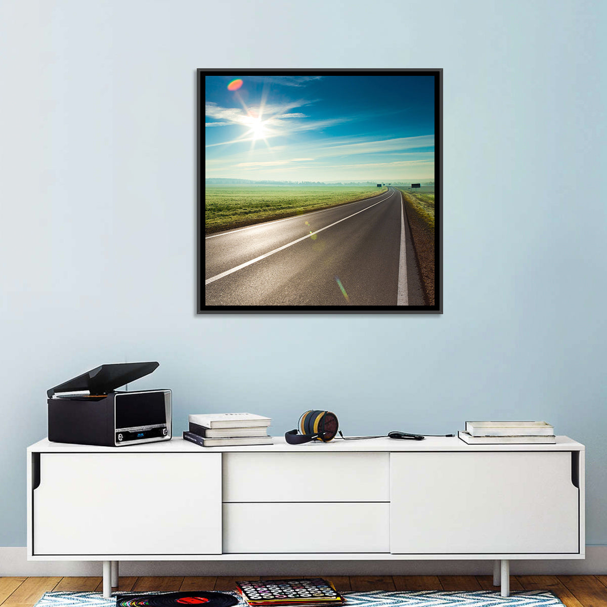 Sunny Road Wall Art
