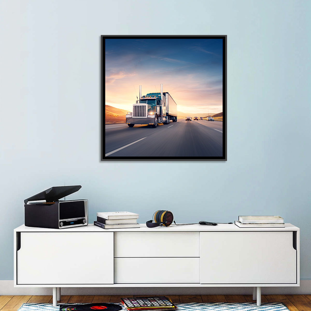 Modern Truck Wall Art
