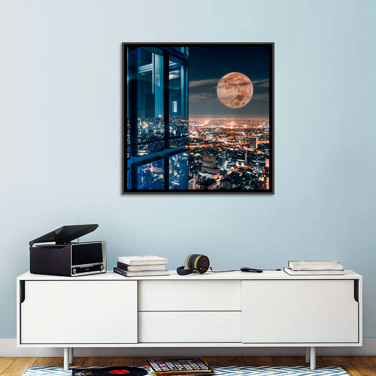 Bangkok Skyscraper Wall Art