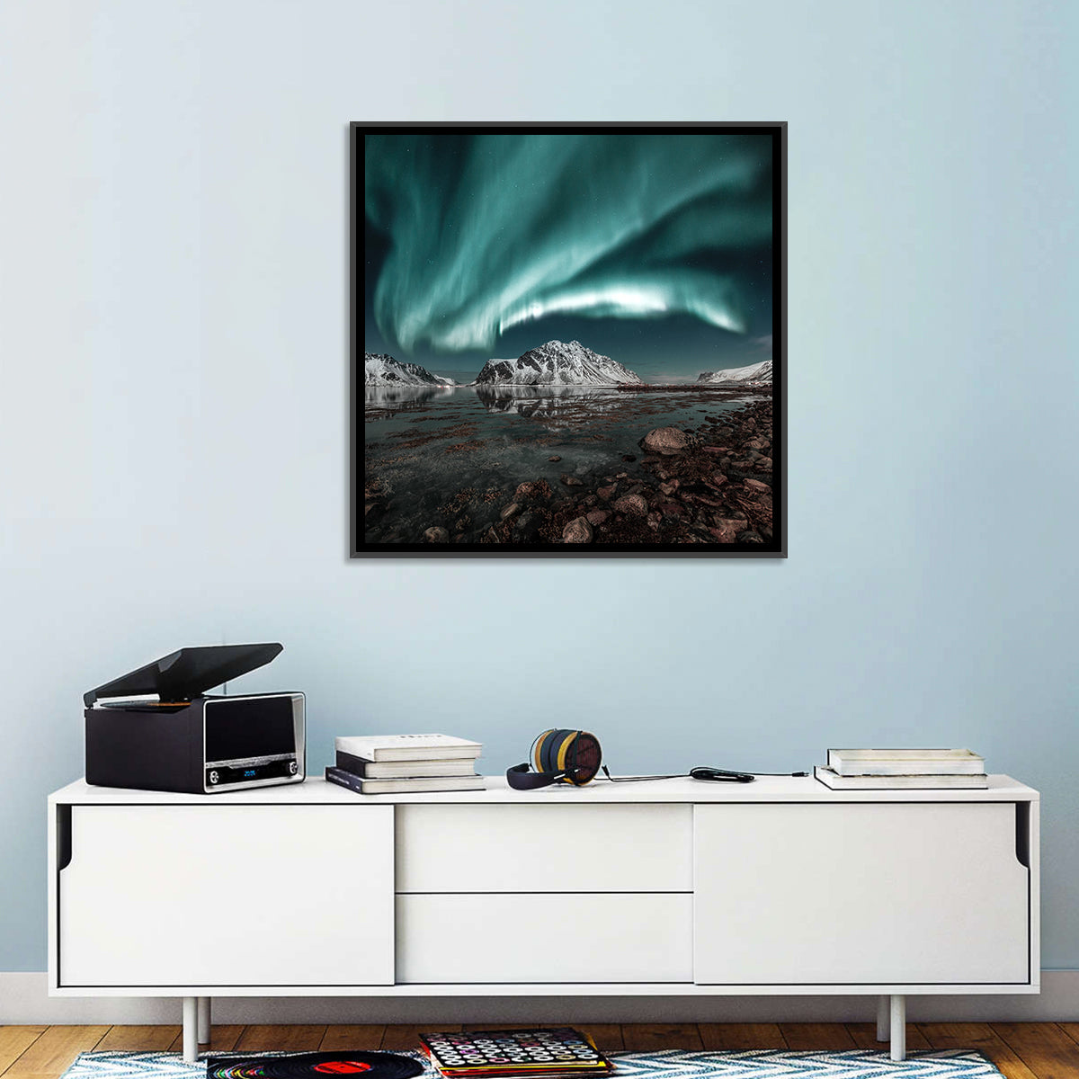 Lofoten Northern Lights Wall Art